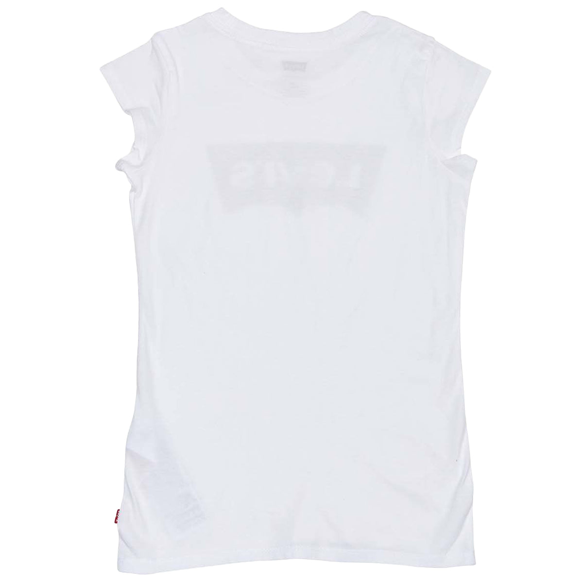 LEVIS T-Shirt Logo Batwing Bambina Bianco Rosso LEVI/4E4234 W5JBCO/ROSSO 