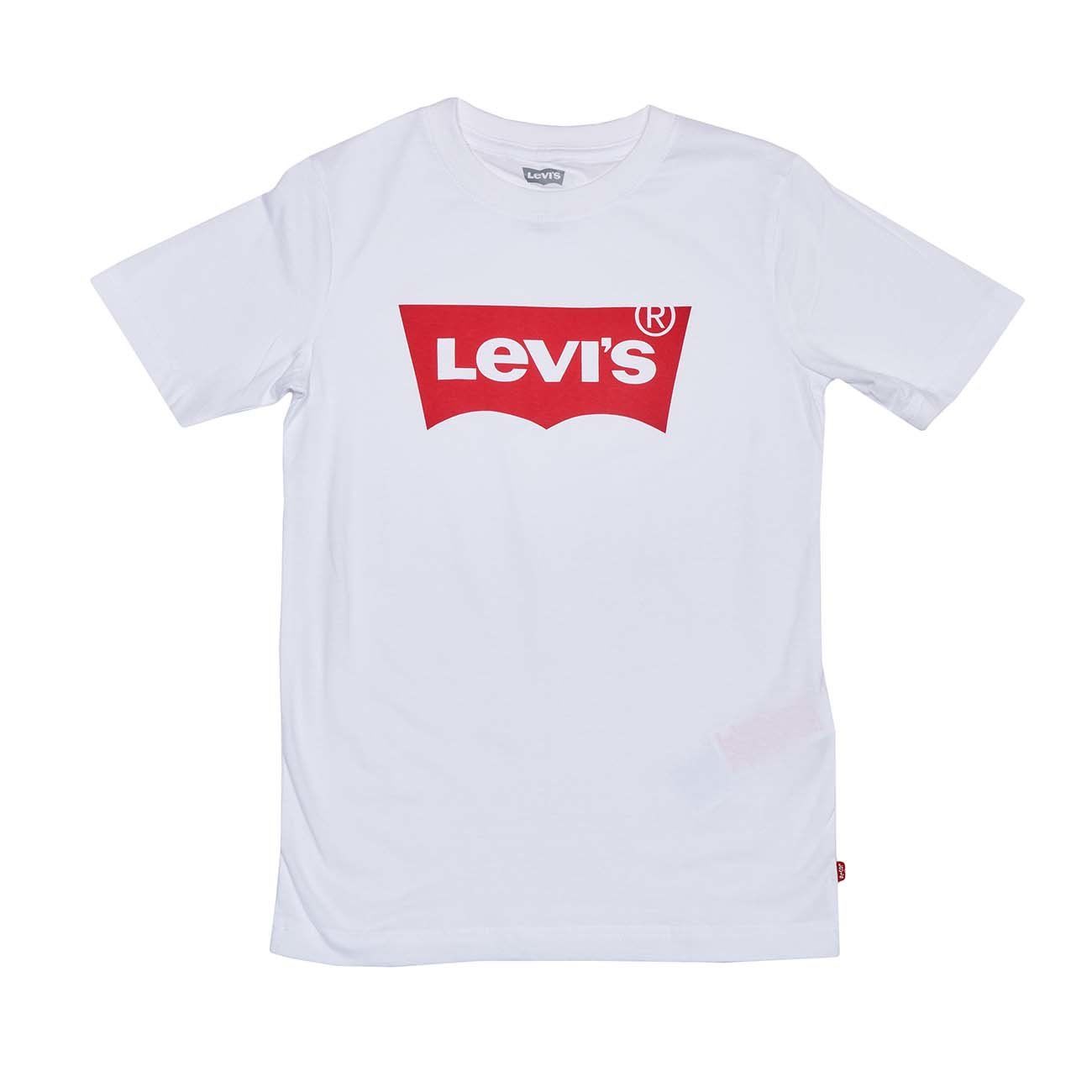 LEVIS T-Shirt Logo Batwing Bambino White LEVI/9E8157 001WHITE 