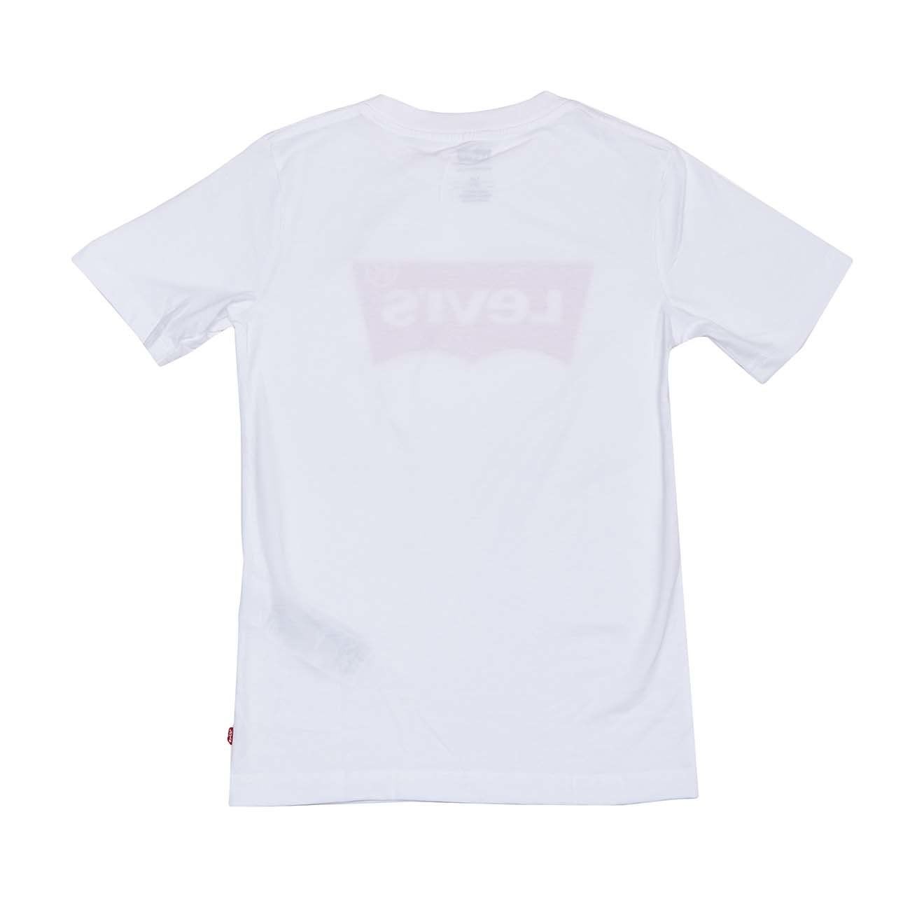 LEVIS T-Shirt Logo Batwing Bambino White LEVI/9E8157 001WHITE 