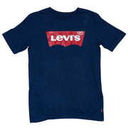 LEVIS T-Shirt Logo Batwing Bambino Dress Blue LEVI/9E8157 U09DRESSBLUE 