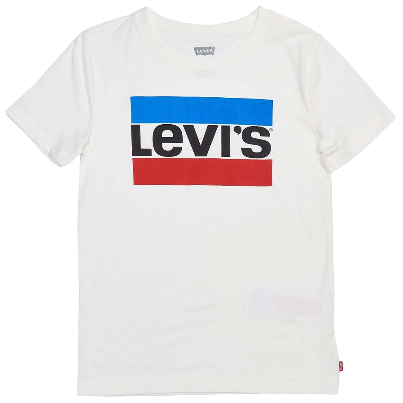 LEVIS T-Shirt Con Logo Sportswear Bambino Bianco Blu Nero Rosso LEVI/9E8568 001BCO/BLU/NR/ROSS 