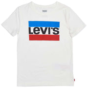 LEVIS T-Shirt Con Logo Sportswear Bambino Bianco Blu Nero Rosso LEVI/9E8568 001BCO/BLU/NR/ROSS 