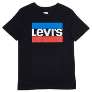 LEVIS T-Shirt Con Logo Tricolor Sportswear Bambino Nero Bianco Rosso LEVI/9E8568 023NERO/BCO/ROSSO 