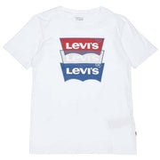 LEVIS T-Shirt Batwing Tricolore Fantasia Bambino White LEVI/9EA797 001WHITE 