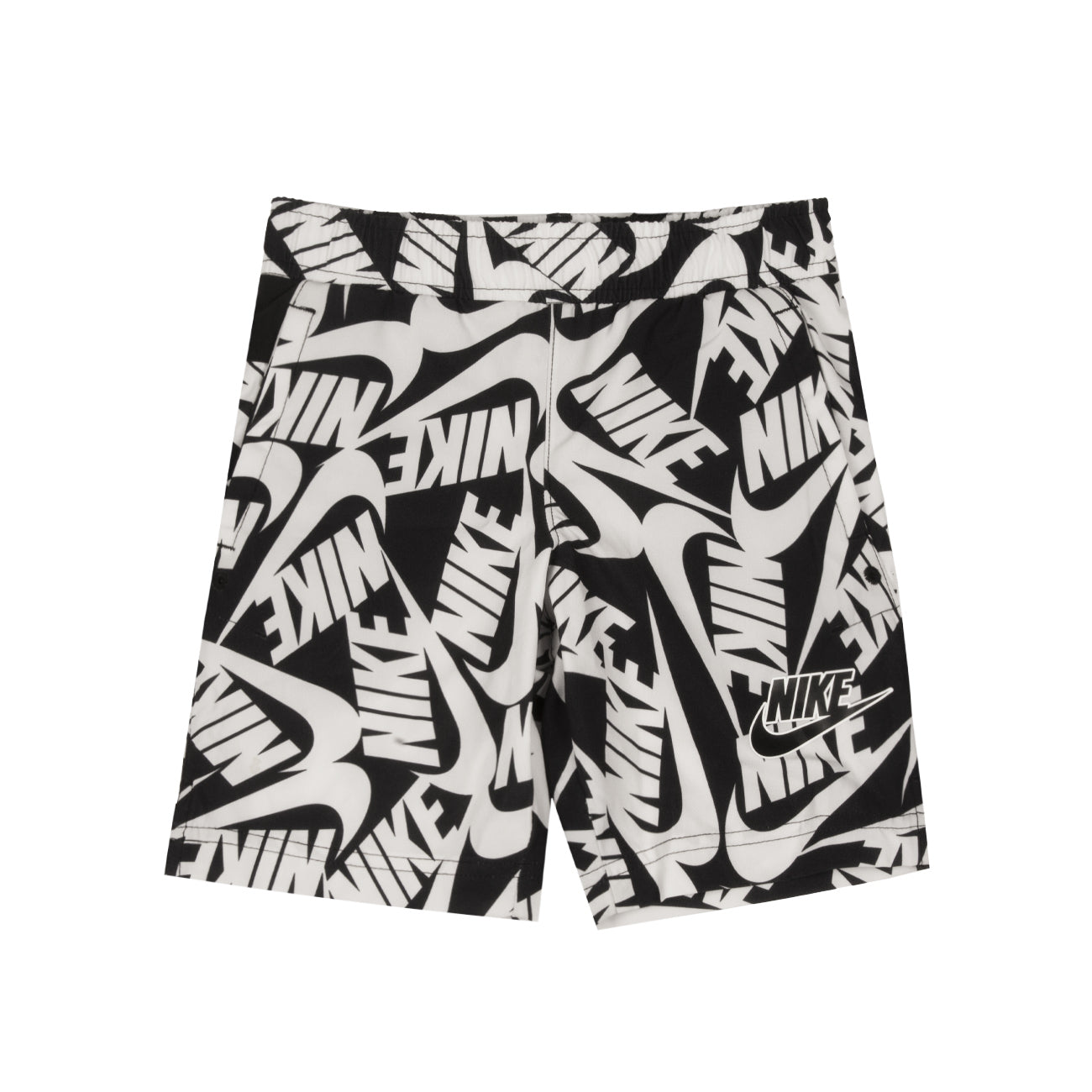 NIKE Short Logo All Over Bimbo Nero NK/86H747 023BLACK 