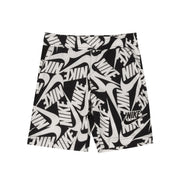 NIKE Short Logo All Over Bimbo Nero NK/86H747 023BLACK 