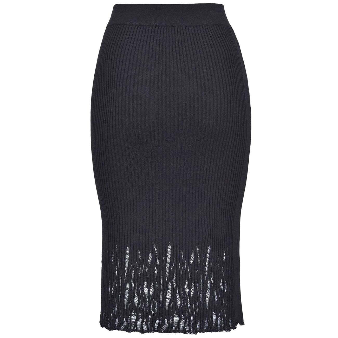 PINKO Gonna Pallacanestro A Coste Con Rotture Donna Nero 1G15ZR/Y6XE Z99 NERO 