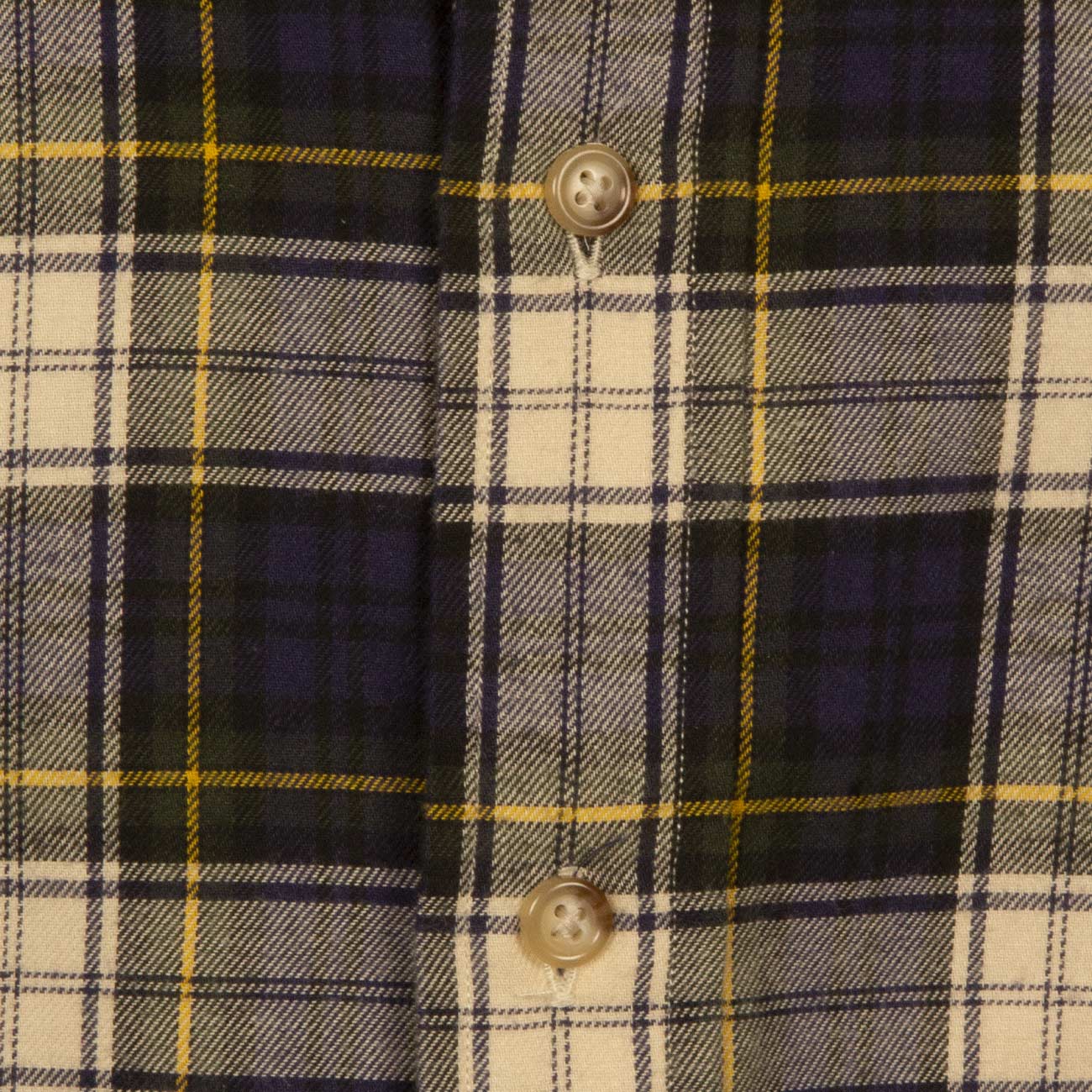 POLO RALPH LAUREN Camicia Scozzese Uomo Blu Panna CAM-SCOZZ BLU/PANNA 