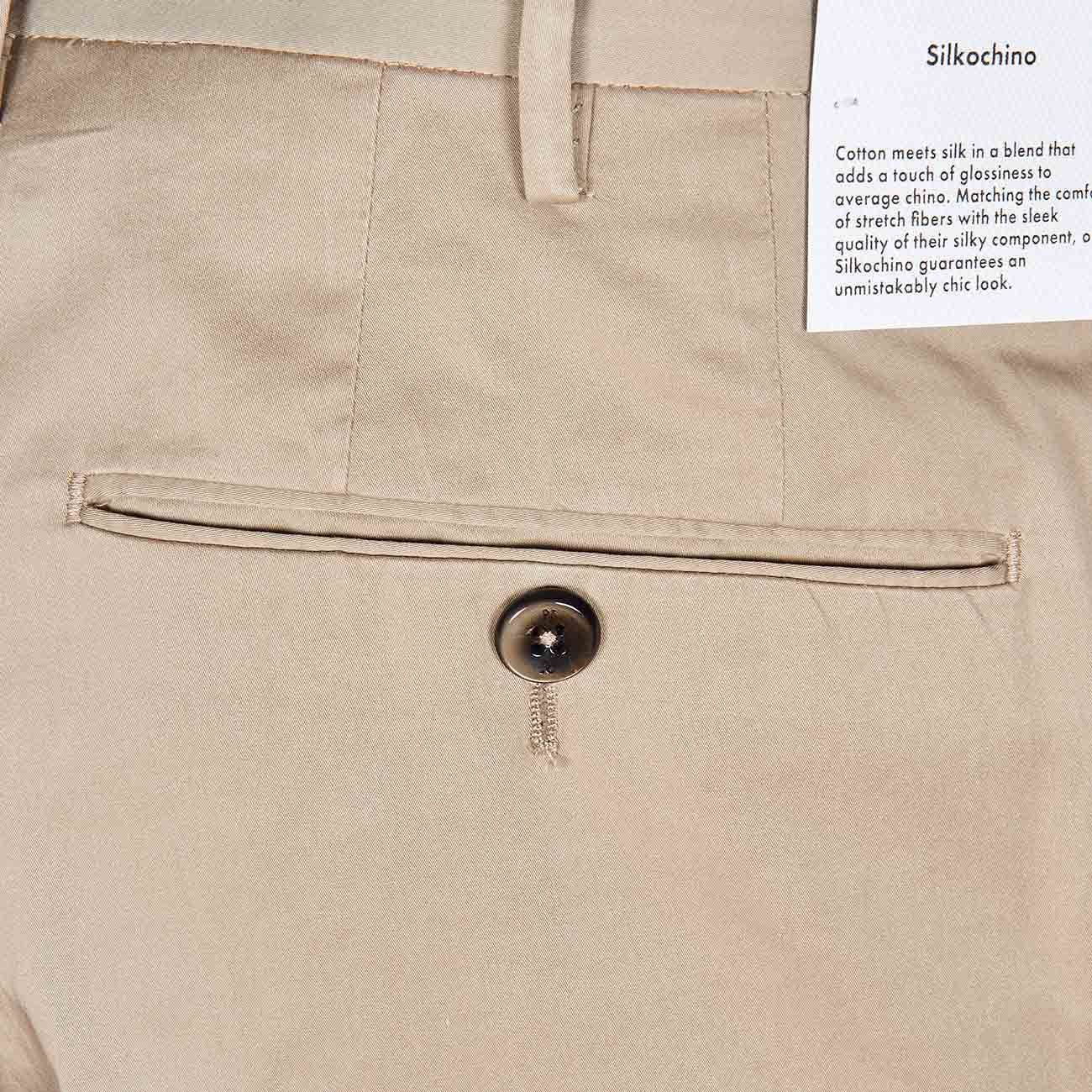 PT TORINO Pantaloni Silkochino Superslim Uomo Beige PT01/CO/DL01Z00CL1/BB14 0040BEIGE 