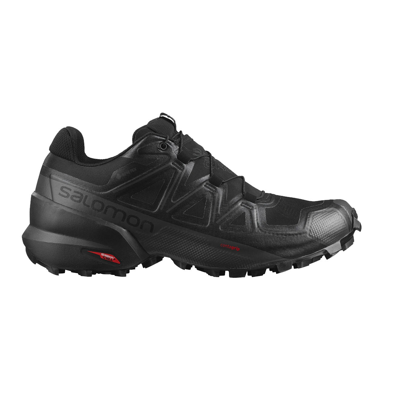 SALOMON Sneaker Speedcross 5 Gore-Tex Uomo Black Phantom L40795300 BLACK.BLACK.PHANTOM 