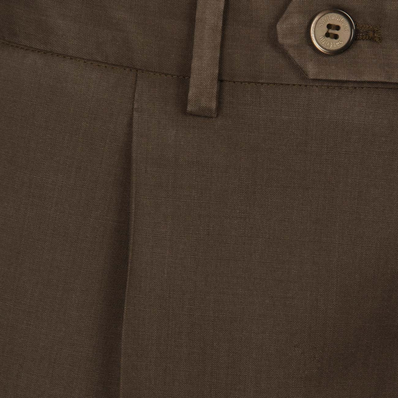 SANTANIELLO Abito U. 2 Bott. Pant. 1 Pinces Fresco Di Lana Santaniello SANTANIELLO/FL2571 58MMORO 