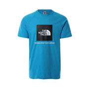 THE NORTH FACE T-Shirt Raglan Redbox Uomo Meridian Blue NF0A3BQO D7R1MERIDIANBLUE 
