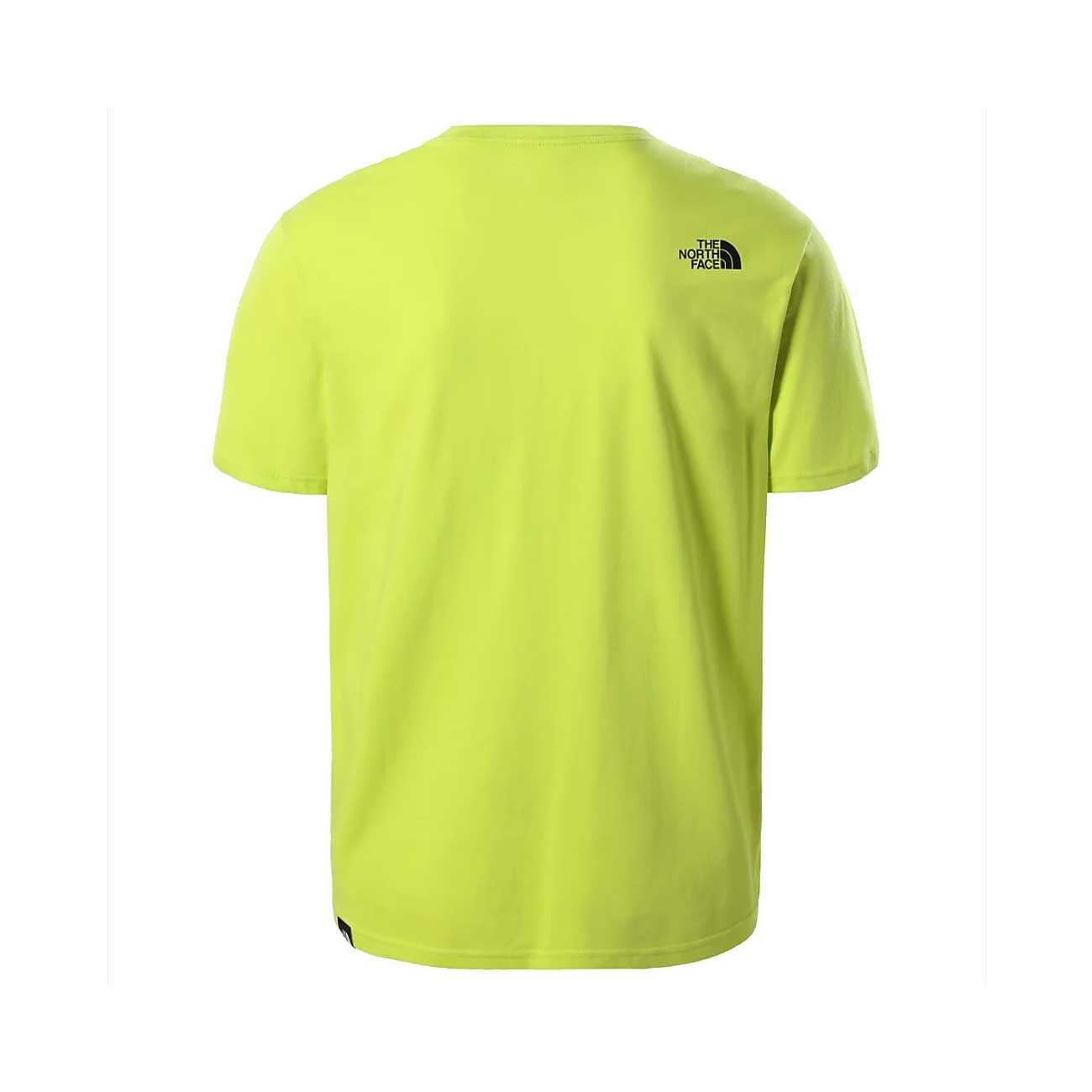 THE NORTH FACE T-Shirt Standard Maxi Logo Uomo Sulphur Spring Green NF0A4M7X JE31SULPHURSPRINGGREEN 