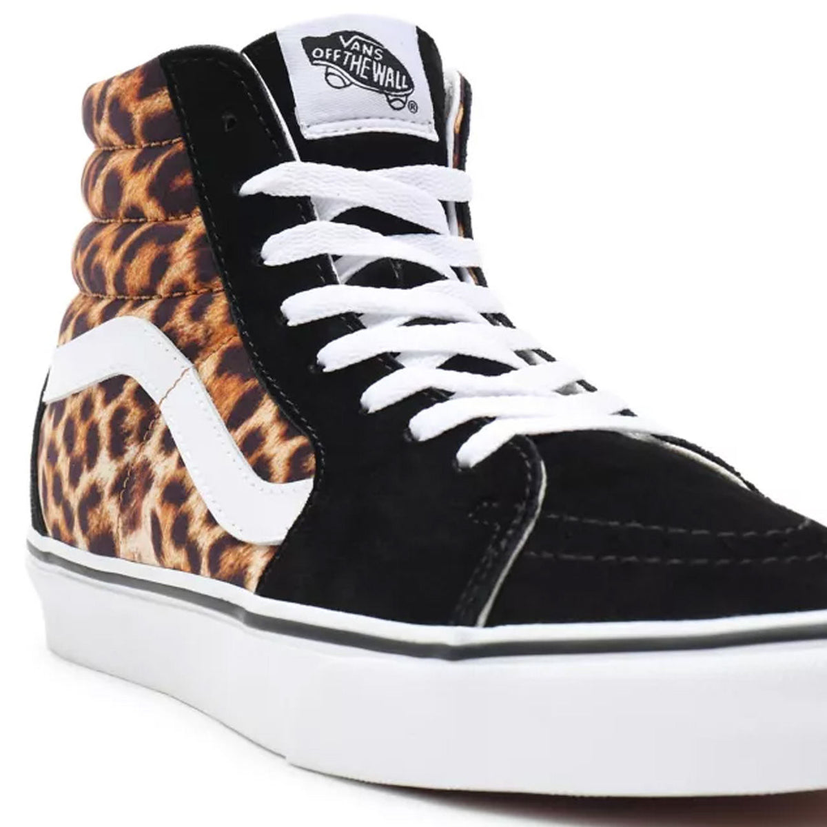 VANS Scarpe Sk8-Hi Leopard Donna Black True White VN0A4U3C 3I61BLACK.TRUEWHITE 