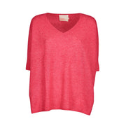 ABSOLUT CASHMERE Pull Kate Con Scollo A V Donna Rose Fluo AC122010C ROSEFLUO 