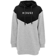 ARMANI EXCHANGE Felpa Con Cappuccio Bicolor Donna Grey Black 6KYM39YJ7PZ 5983 BC04 GREY/BLACK 