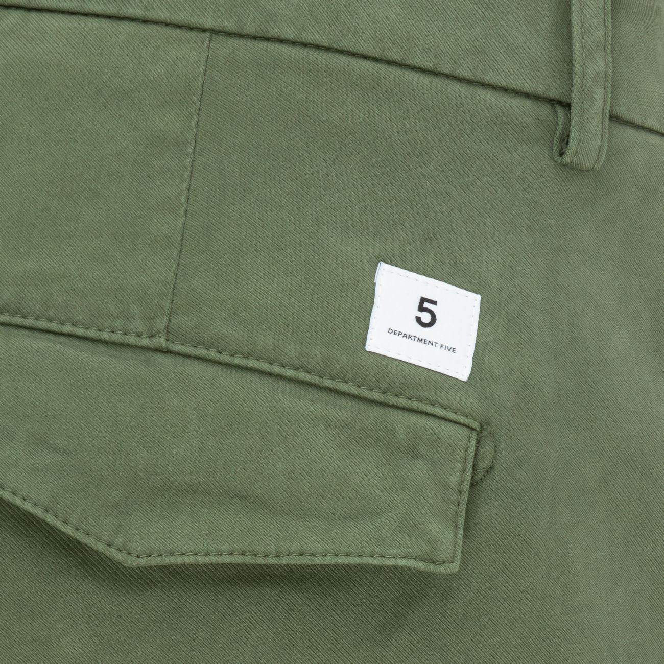 DEPARTMENT FIVE Pantalone Chino Prince In Cotone Uomo Militare DF/UP005/1TS0027/002 715MILITARE 