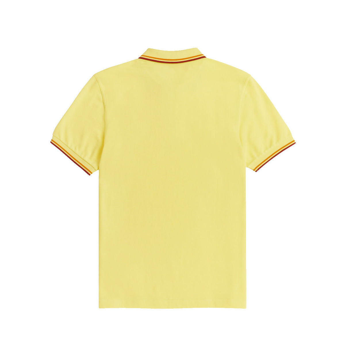 FRED PERRY Polo In Piquet Con Inserti A Contrasto Uomo Limelt Gold Clare M3600 M63LIMELT.GLD.CLARE 