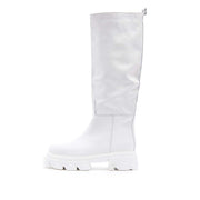 GISEL MOIRE Stivali Alti In Vitello Donna Bianco GM/HOPE/E BIANCO 