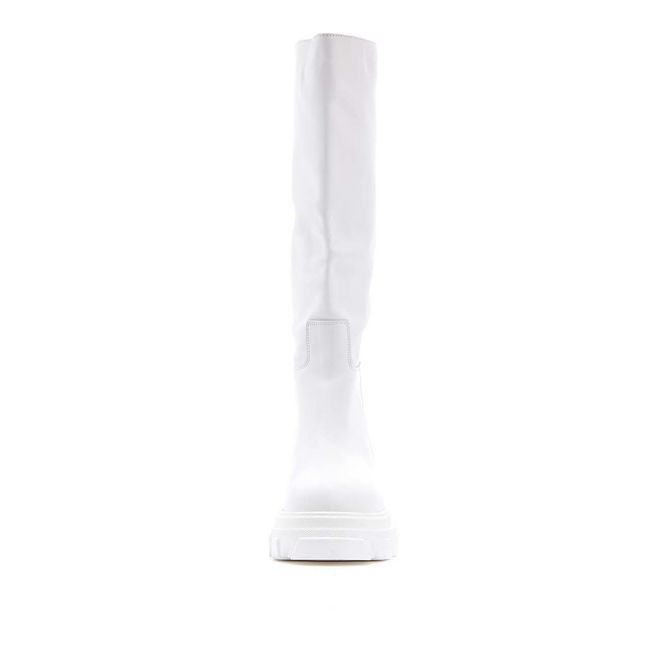 GISEL MOIRE Stivali Alti In Vitello Donna Bianco GM/HOPE/E BIANCO 