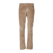 JACOB COHEN Pantalone Nick A Coste In Velluto Uomo Tortora UQM06/02/S3653 D37TORTORA 