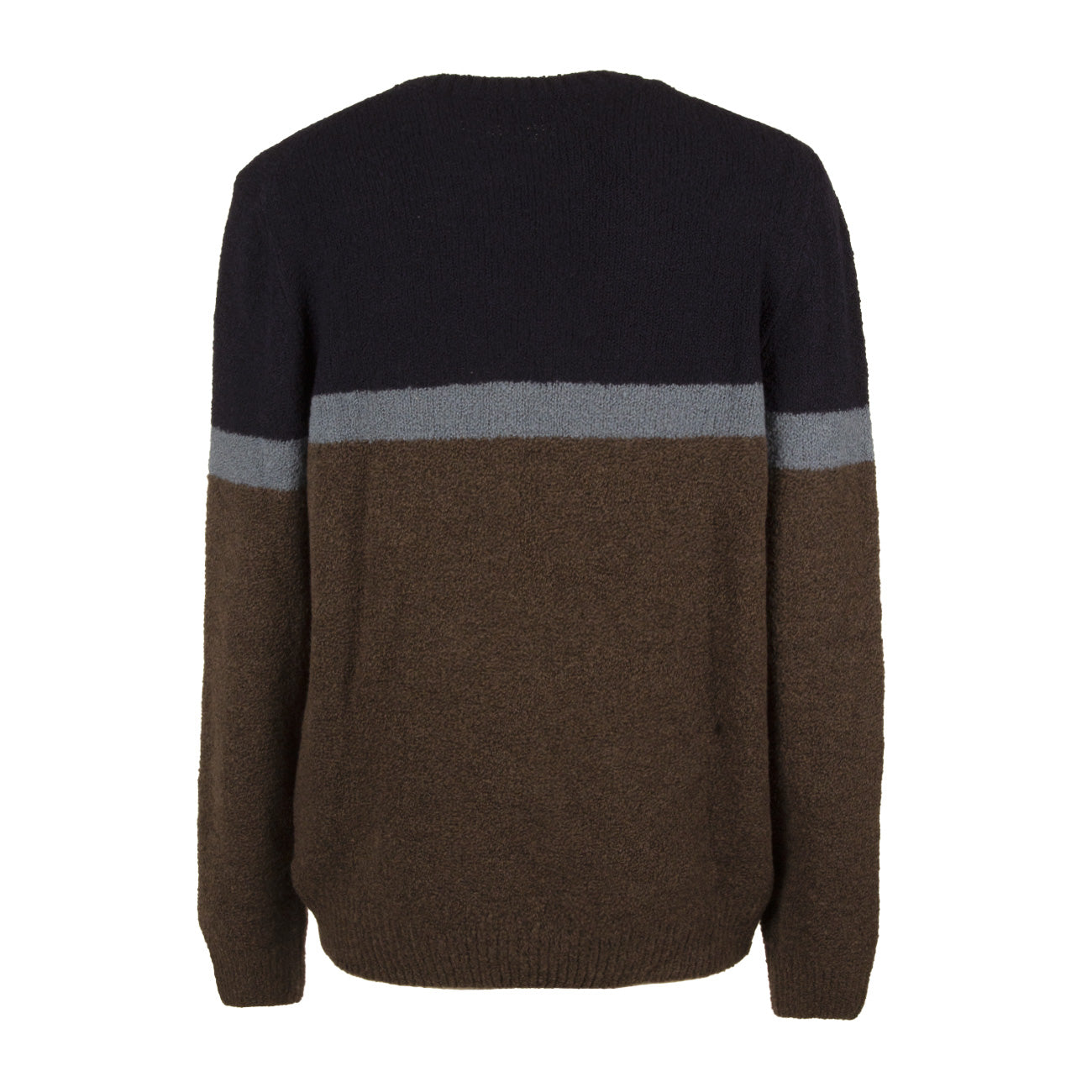 LA FILERIA Pull In Lana Uomo Blu Marrone 13183/31802 190 BLU/MARRONE 