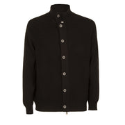 LA FILERIA Cardigan In Lana Uomo Nero 23170/25025 999 NERO 