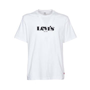 LEVIS T-Shirt Mv Ssnl Uomo White Black LEVI/16143/0083 WHITE/BLACK 