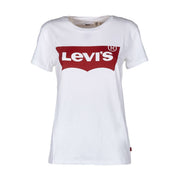 LEVIS T-Shirt The Perfect Tee Donna Bianco Rosso LEVI/17369/0053 BIANCO/ROSSO 
