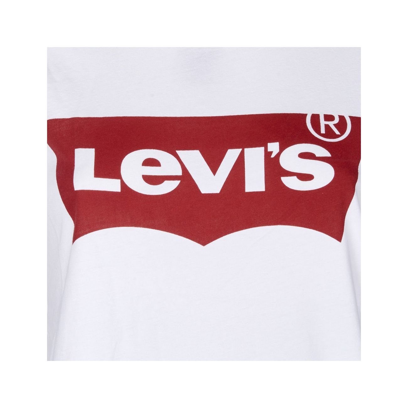LEVIS T-Shirt The Perfect Tee Donna Bianco Rosso LEVI/17369/0053 BIANCO/ROSSO 