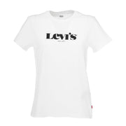 LEVIS The Perfect T-Shirt Donna White Black LEVI/17369/1249 WHITE/BLACK 