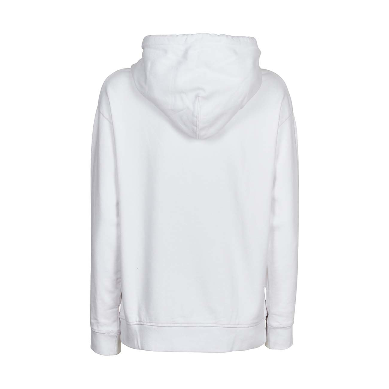 LEVIS Felpa Cappuccio E Tascone Con Stampa Cloud Donna Bianco LEVI/18487/0069 WHITE 