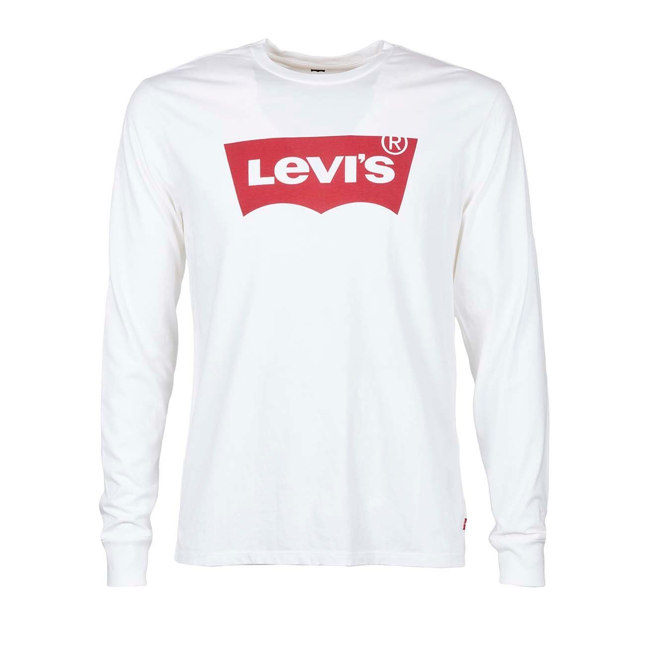 LEVIS T-Shirt Graphic Tee A Manica Lunga Uomo Bianco Rosso LEVI/36015/0010 BIANCO/ROSSO 