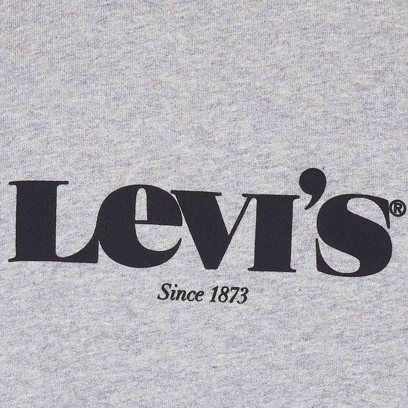 LEVIS Felpa Relaxed Graphic Uomo Light Grey Melange LEVI/38479/0040 LIGHTGREYMELANGE 