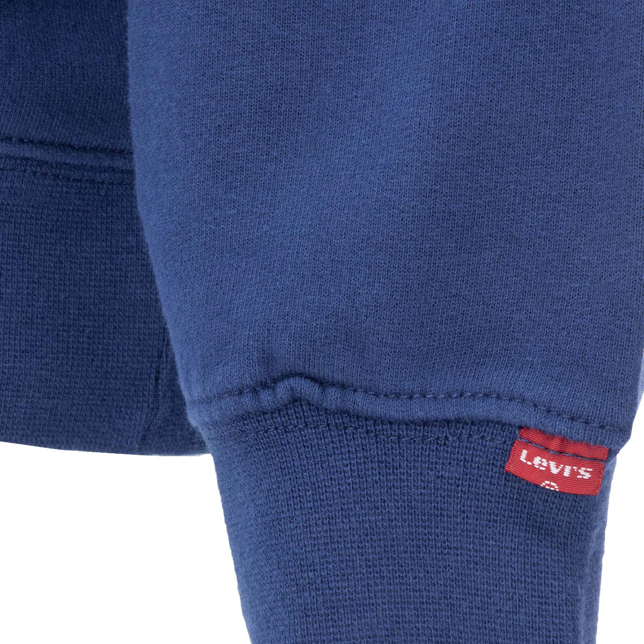 LEVIS Felpa Cappuccio E Tascone Red Tab Logo Uomo Navy Peony LEVI/A0747/0012 NAVYPEONY 