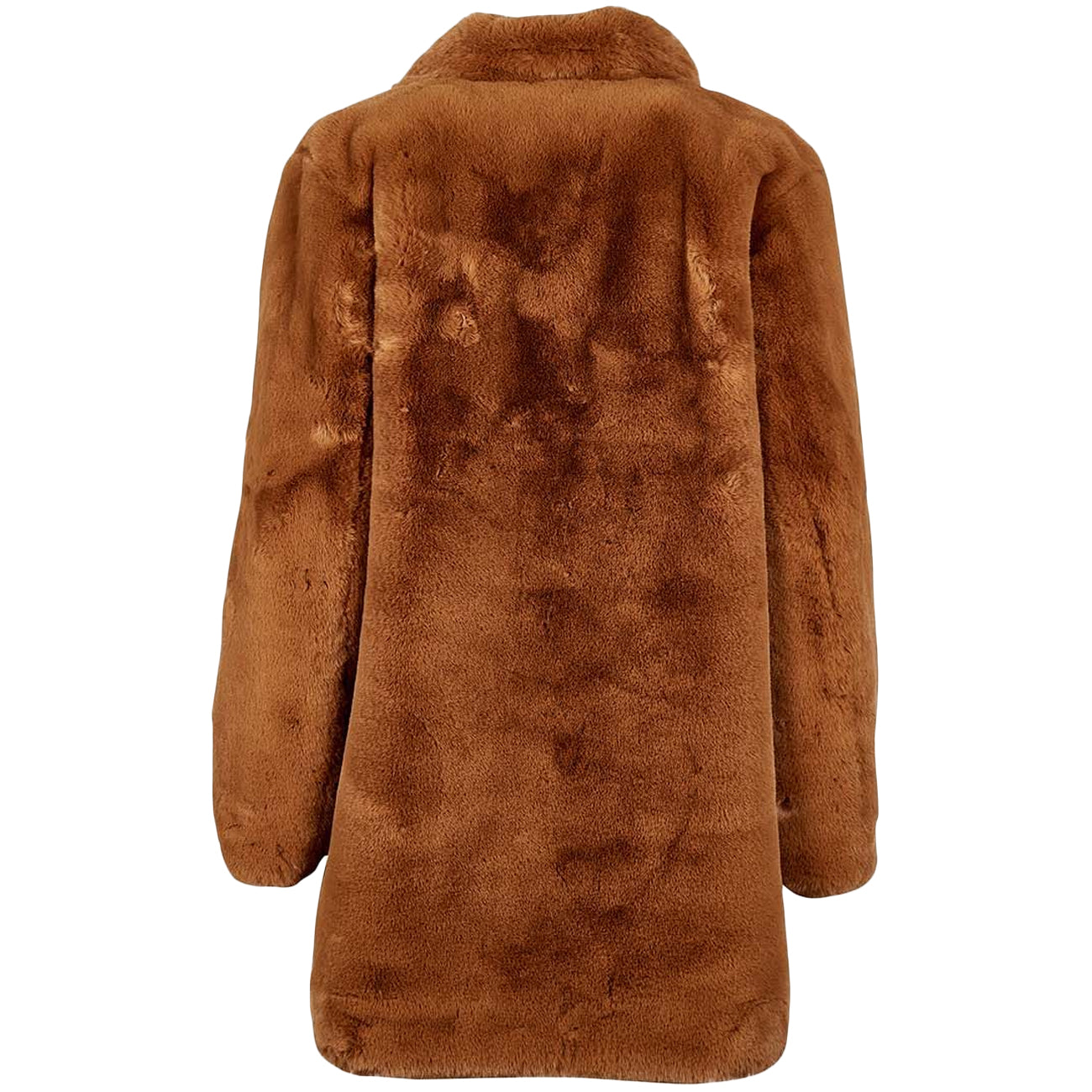 MAISON R&C Giaccone Chiara In Ecopelliccia Con Rever Donna Marrone MRC/CHIARA MARRONE 