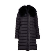 MOORER Cappotto Piumino Cintia S3 Con Pelo Donna Nero CINTIA/S3 NERO 