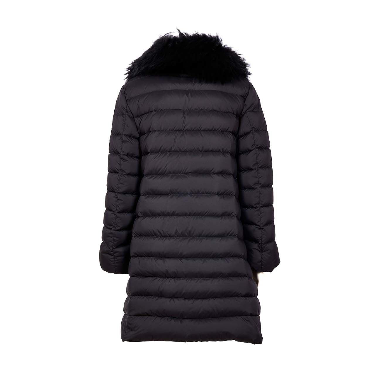 MOORER Cappotto Piumino Cintia S3 Con Pelo Donna Nero CINTIA/S3 NERO 