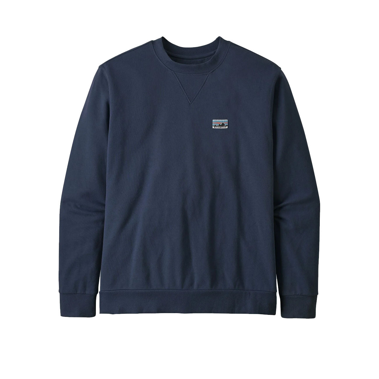 PATAGONIA Felpa Pilot Organic Cotton Con Logo Uomo Navy 26345 NENANAVY 