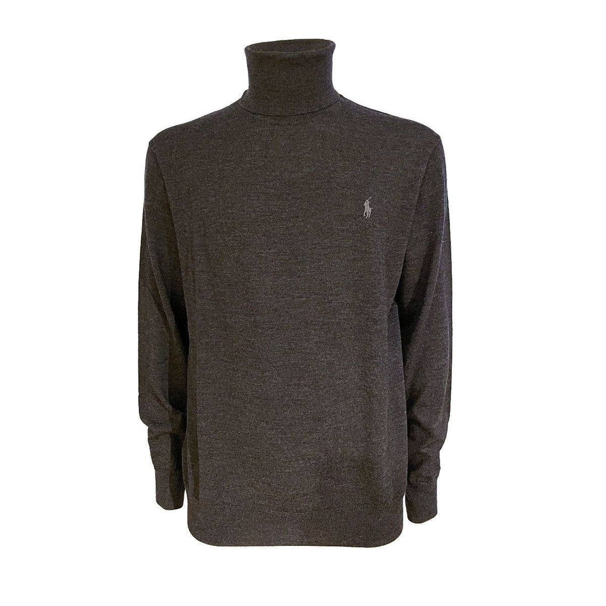 POLO RALPH LAUREN Dolcevita In Lana Merino Uomo Antracite 710771090 004 ANTRACITE 