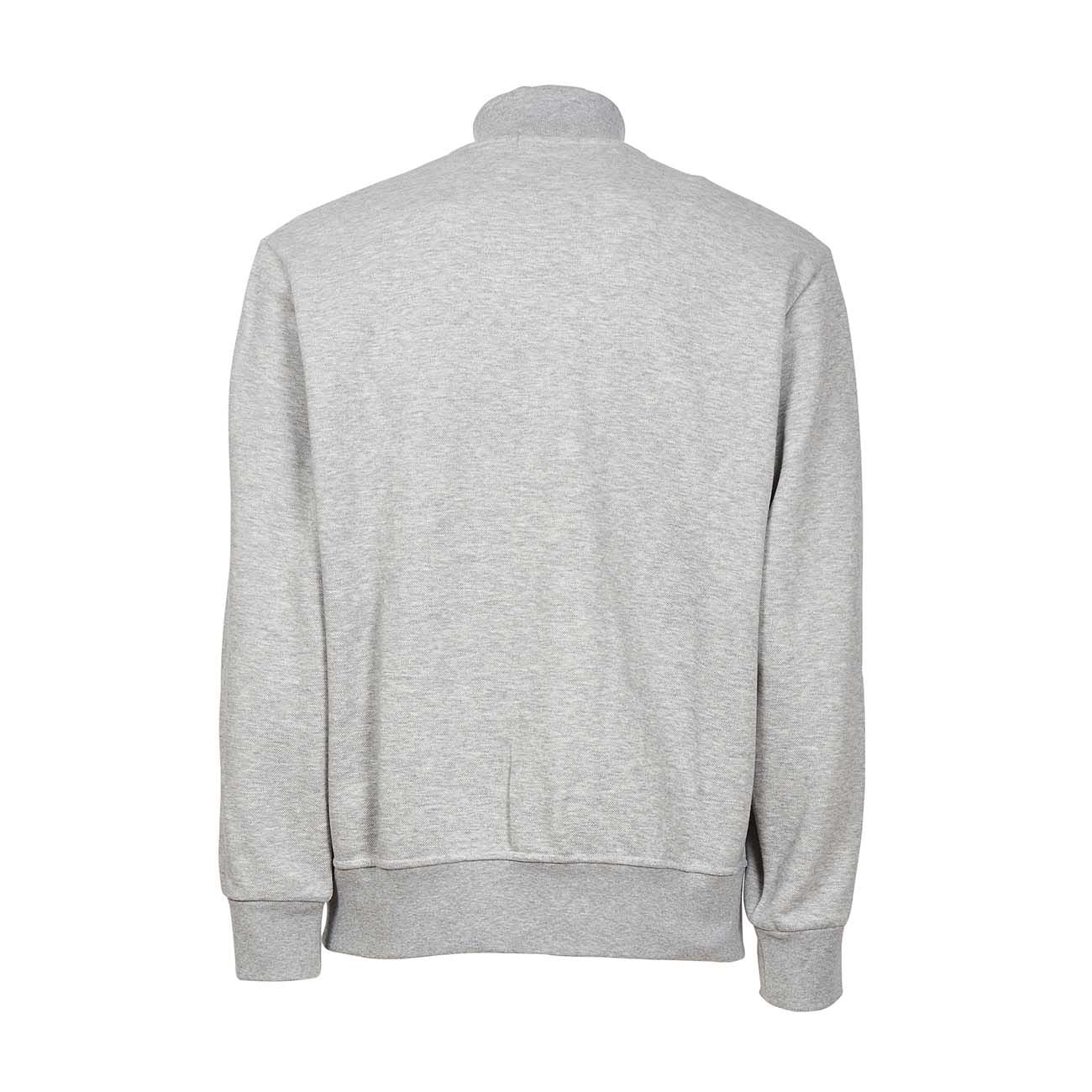 POLO RALPH LAUREN Felpa Full Zip E Logo Uomo Grey Navy 710849676 003 GRY/NAVY 