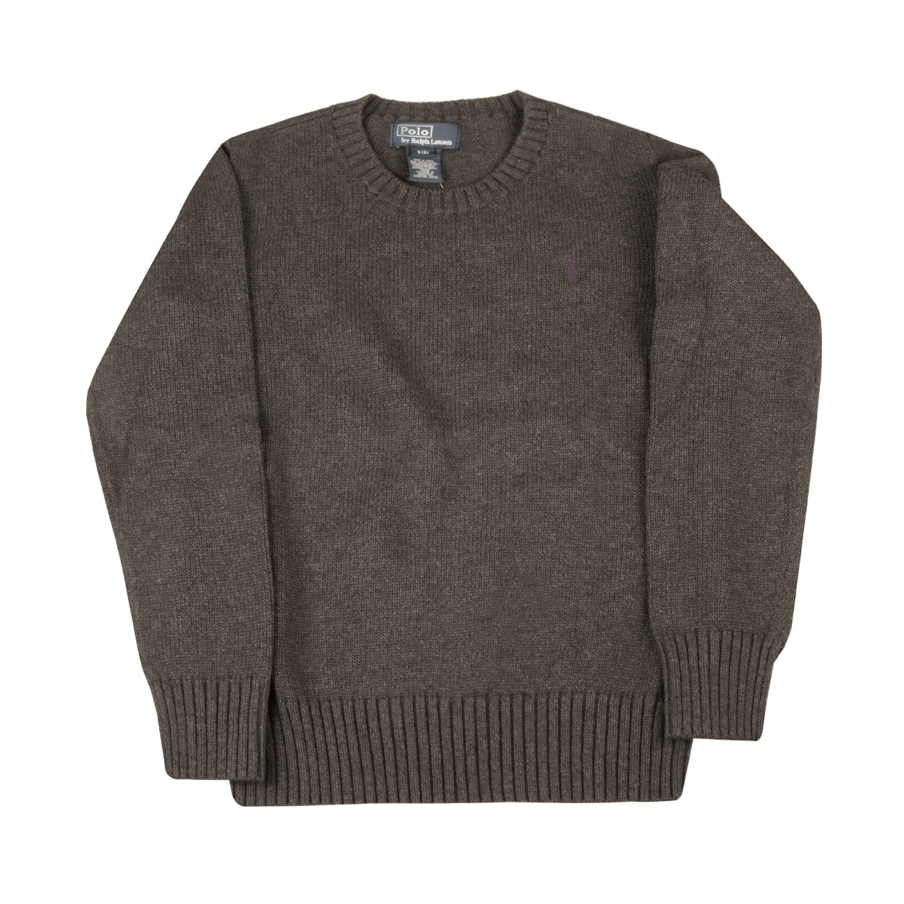 POLO RALPH LAUREN Pull Girocollo Bimbo Antracite B40SCNLS B0804 ANTRACITE 