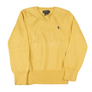 POLO RALPH LAUREN Pull Con Scollo A V Bimbo Fall Yellow B40SSWVN-C2569 A7180 FALL YELLOW 