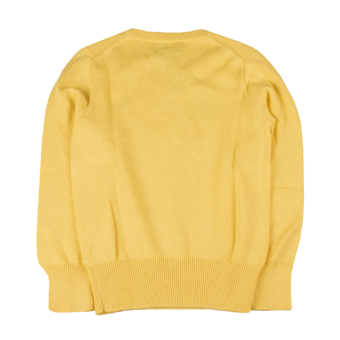 POLO RALPH LAUREN Pull Con Scollo A V Bimbo Fall Yellow B40SSWVN-C2569 A7180 FALL YELLOW 