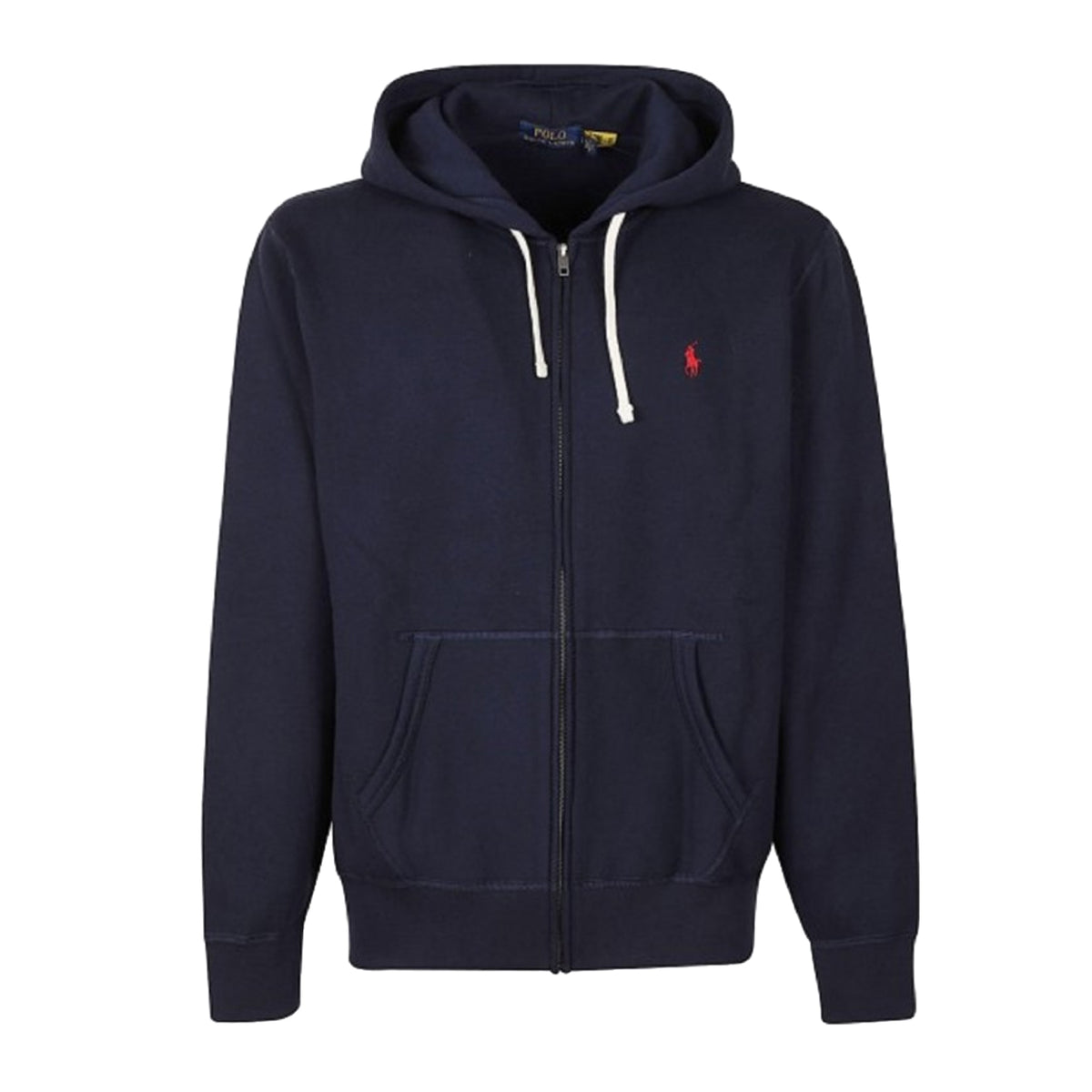 POLO RALPH LAUREN Felpa Full Zip Con Cappuccio Uomo Navy 710813297 004 NAVY 