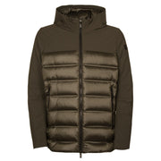 RRD Piumino Con Cappuccio Winter Hybrid Mdm Uomo Verde Militare W21039 21VERDE MILITARE 