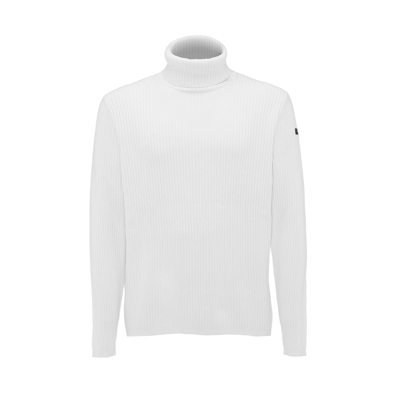 RRD Dolcevita A Coste In Cotone Uomo Bianco W21116 09BIANCO 