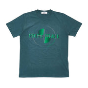 STONE ISLAND T-Shirt Logo Circolare Kids Petrol ST/21057/ V0057PETROL 