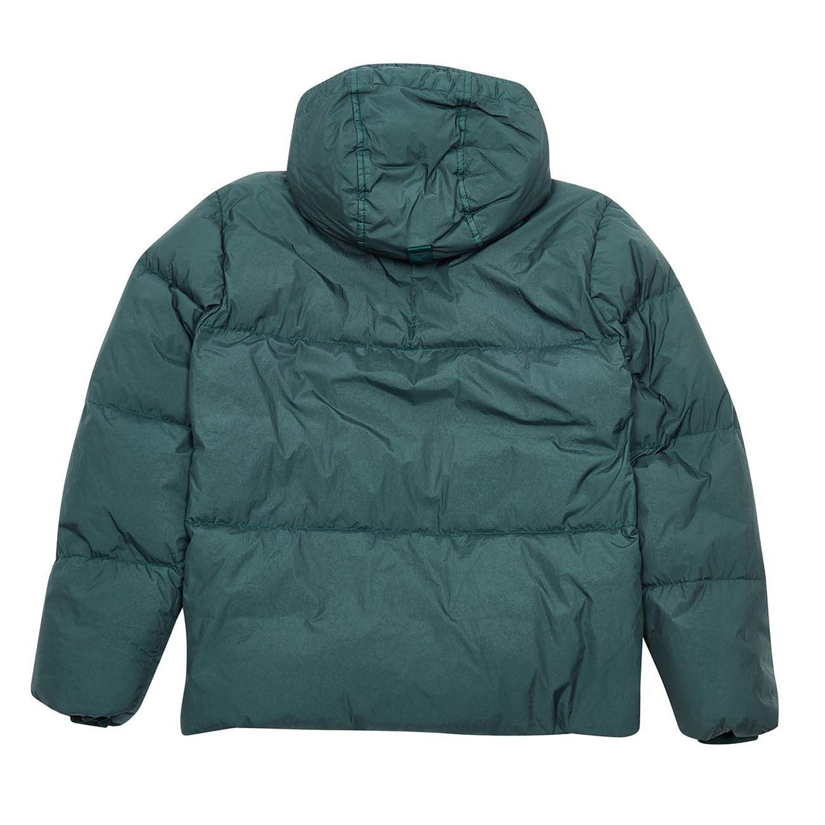 STONE ISLAND Piumino Dyed Nylon Crinkle Con Cappuccio Kids Petrol Verde ST/40433 V0057PETROL.VERDE 