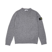 STONE ISLAND Pull Lambswool Girocollo Kids Fumo Melange ST/506A1/ V0M67FUMOMELANGE 